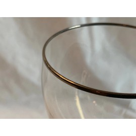 Lenox Encore Wine Glasses Full Lead Crystal Blown Glass Hungary