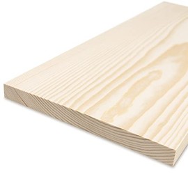 REESE Smooth Edge Boards - Planed Spruce - 1.9 cm Thick x 60 cm Long - 25 cm Wide - For Building Shelves and Furniture as well as for Crafts