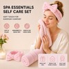 Spa Headband Set - Makeup Headband - Cotton Face Towel