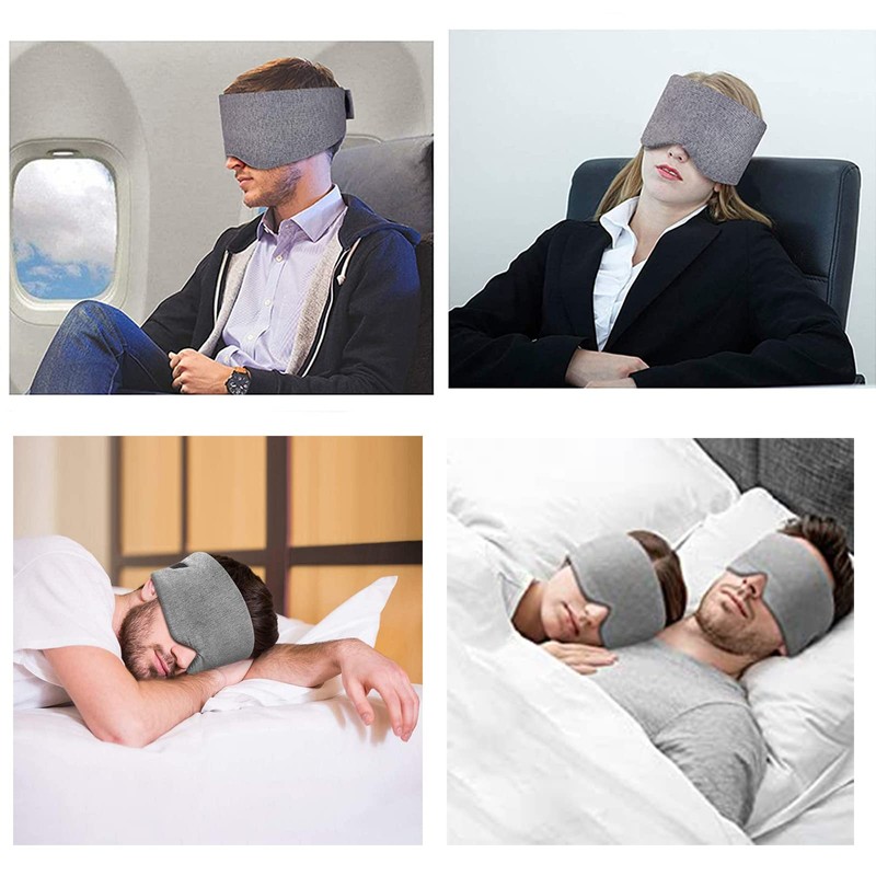 Sleep Mask, Adjustable Light Blocking Sleeping Mask for Deep Relaxation,