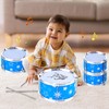 Kids Drum Set for Toddlers w/ Light (All Plastic), Musical
