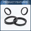 INFINAUTO Hub Centric Ring 60.1mm ID 73.1mm OD Car Wheel