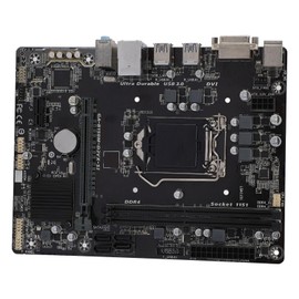 GA - B150M Series Motherboard, LGA 1151 B510 Chipset Micro ATX Motherboard (Gigabit Ethernet, 32GB DDR4, 2133 O.C. PCIe 3.0, USB3.0 2, RJ45/DVI)