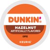 Dunkin' Hazelnut Flavored Coffee, 22 Keurig K-Cup Pods