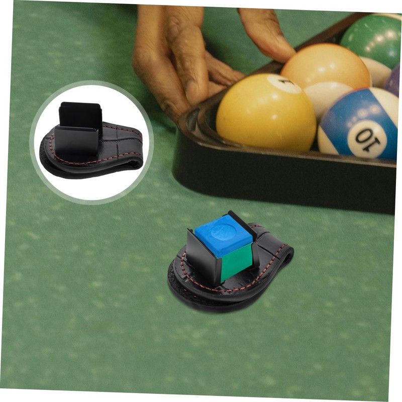 Kisangel Snooker Chalk Box Metal Pool Chalk Holder Easy to