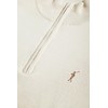 Polo Club Men's Basic Pullover Beige with Zip - 100%