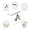 A-Z - Bolsa de cosméticos con combinación de letras bordadas,