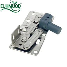 EUHMUOD LD-0220-50SC Soft Close Pivot Hinges Self Closing Cabinet Hinge for Smooth Silent Cabinet Door Closing with Mounting Screws Kit