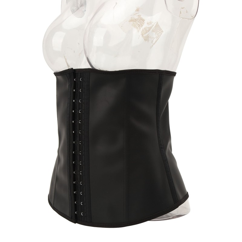 Women Underbust Latex Sport Waist Trainer Tummy Control 4 Row