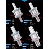 2 x fuel check valve, aluminium fuel check valve, check