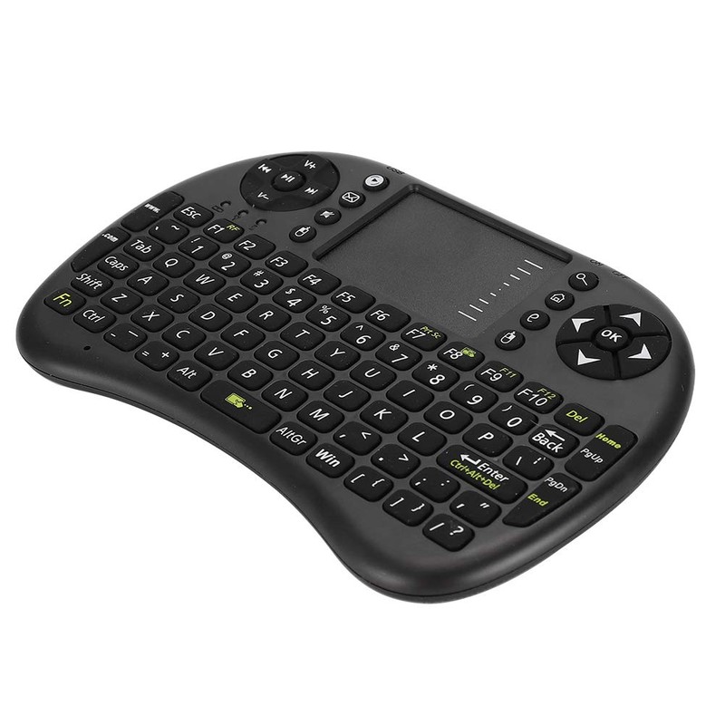 Cuifati Mini Keyboard, 2.4GHz 83 Keys Mouse Remote Multifunction Ergonomical