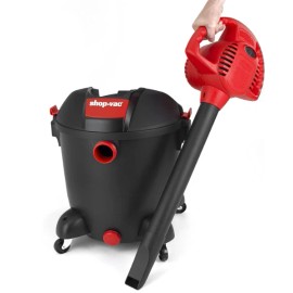 Shop-Vac 12 Gallon Wet/Dry Vacuum &Detachable Blower,6.0 Peak HP + Accessories