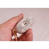 Sparkly Diamond Case for AirPods with Keychain, Shockproof Protective Premium