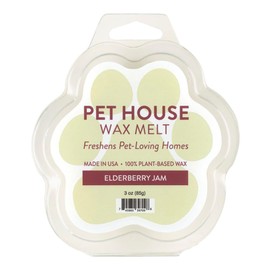 One Fur All Pet House Wax Melts - Elderberry Jam Pack of 2 - Pet Odor Eliminating Wax Melts - Long-Lasting Scented Wax Melts - Pet-friendly Wax Melts - Natural Wax Melts