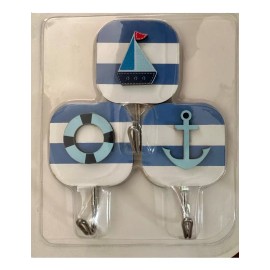 Yiyuso Ganchos Sujetadores Barco Kit 3 Piezas Forma De 1.5kg