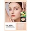O’CHEAL Cushion Concealer with Mushroom Sponge Applicator,Natural02#