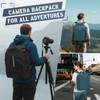RAINSMORE Camera Backpack Hard Shell for DSLR/SLR Waterproof Camera Bag