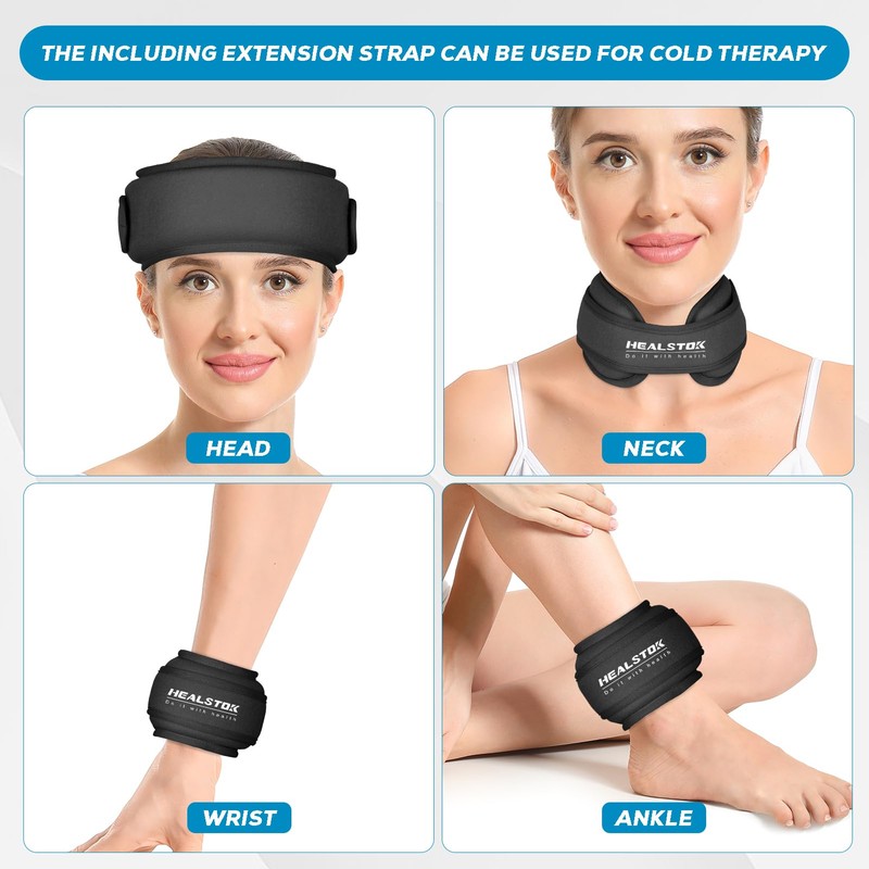 Neck Ice Pack Wrap,Cervical Ice Pack,Cold Compress Ice Packs for