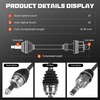 Front CV Axle Shaft Assembly 2.0L 2.5L Fits for Subaru