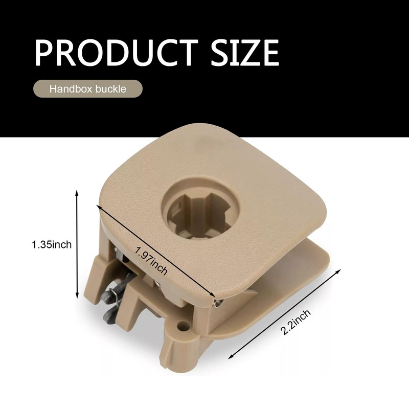 Shakas Glove Box Latch, Handbox Compartment Locking Handle Repair Accessories,