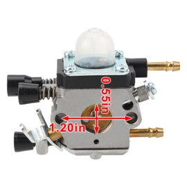 Carbhub 42291200606 Carburetor Fit for Zama C1Q-S68G C1Q-S68D C1Q-S68E C1Q-S64, STHIL BG55 BG85 BG45 BG46 BG65 BG46DZ BG46Z BG55Z SH85 SH55 SH55C SH55Z SH85C SH85Z with 4229 400 1300 Ignition Coil