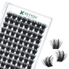 Lash Clusters 96pcs Individual Lashes Y22 D Curl 14mm Eyelash