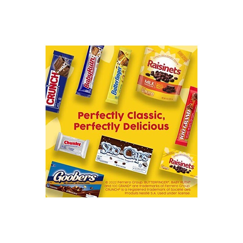 Raisinets, Milk Chocolate Covered California Raisins, Movie Theater Candy Box...