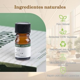 NAMSTE Aceite Esencial Para Difusor 10mL | Hotel-Serie | Lujo-Santuario | 100% Puro y Concentrado Natural, Botella de Aluminio, Inspirado en el Hotel de Lujo para Difusor de Aroma y Humidificador
