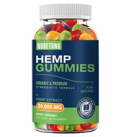 NUBETONG Organic Gummies Natural ingredients Fruit Flavor Made in USA f0305FH-0306062, 80 Count (Pack of 1)