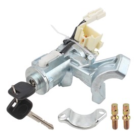 AUTOKAY 45020-06-4 45020064 Ignition Lock Cylinder Switch W/Key Fits for Toyota Camry 2002 2003 2004 2005 2006 No Chip