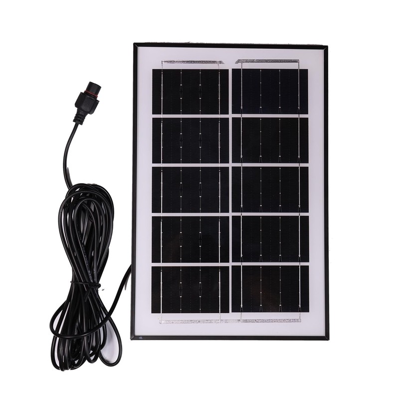 Anern Outdoor Solar Flood Light, 6500K Bright White Floodlights, IP65