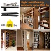 Hidden Door Hinge Kit - 360° Swinging Heavy Duty Pivot