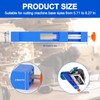DMJJSD Circular Saw Guide Rail, Adjustable Cutting Machine Base Guide,