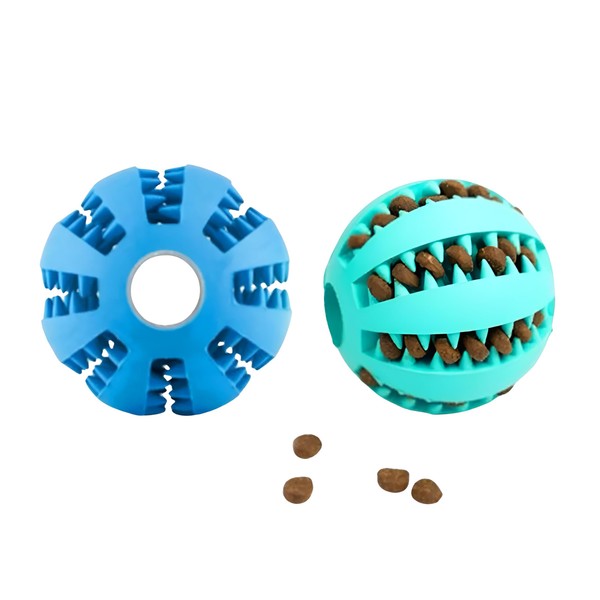 Pets Small Dog Toy Ball Stimulating interactive Teeth cleaning Calming
