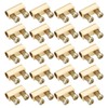 PATIKIL Steel Wire Rope Cable Clamp, 20 Pack M3 Double