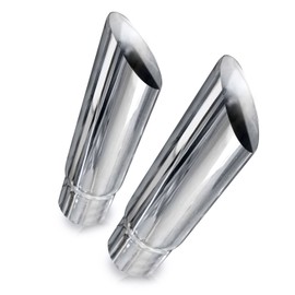 Stainless Works - Slash Cut Exhaust Tips 2.25in ID Inlet (7030225)