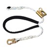 5/8" Adjustable Positioning Lanyard W/Polyester Cover- 3 Strand- 6 &