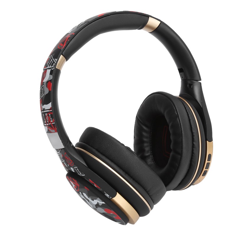 ELA1 Bluetooth 5.0 Wireless Motion Noise Cancelling Headset Graffiti Popular