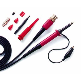 PeakTech BNC Oscilloscope Probe 250MHZ with Accessories, 100: 1 – 1 x P 250/1