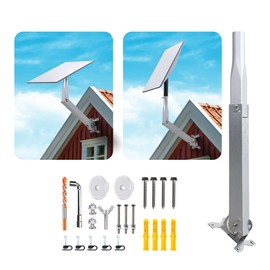 Adjustable Antenna Mount Kit - Gen 3 & Mini Roof & Wall Mounts for Starlink V2/V3/Mini Devices