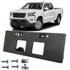 GZVKE Front License Plate Frame Mounting Bracket Tag Holder Textured