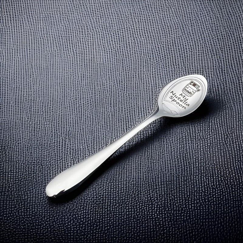 My Nutella Spoon + Gift Box, Laser Engraved Customised Gift,