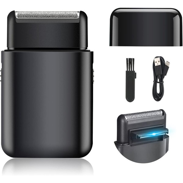  Men's Electric Shaver, Shaver, Electric Shaver, Reciprocating Type, Shaving,