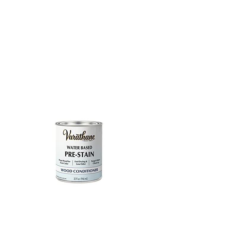 Varathane 381123 Water Based Pre-Stain Wood Conditioner, Quart