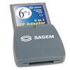 Sagem CompactFlash to MS Pro/MS/MMC/SM/SD/xD Card Adapter - Turn your