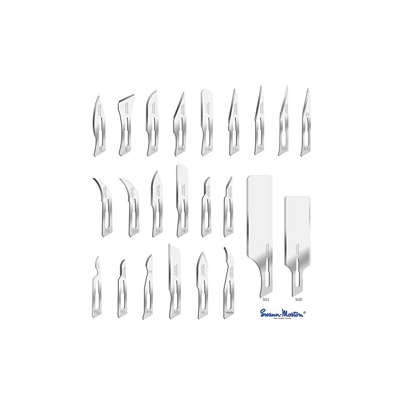 Swann Morton Scalpel Blades for Scalpel Handle No. 3 Pack