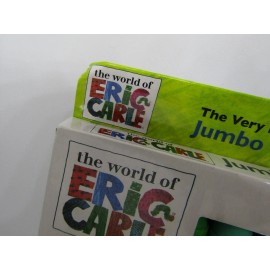 Innovative Designs Eric Carle Very Hungry Caterpillar Jumbo Crayons 10 ct pk white paper wrap