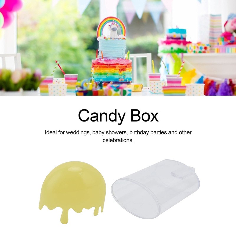 Pack of 12 Candy Containers, 11 x 5 cm Candy