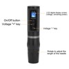 Cordless Tattoo Pen Machine Aluminum Alloy Frame Digital Display High