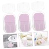 TOVINANNA 50pieces Portable Soap Sheets for Hand Washing Disposable Soap